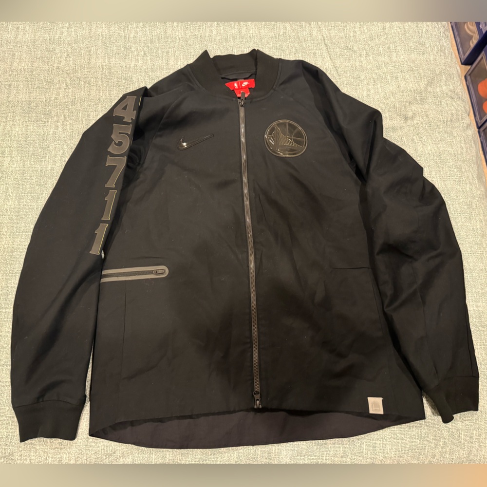 Nike GSW 2017 Champs Jacket